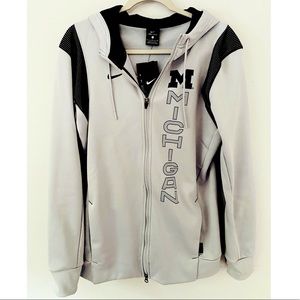 Nike Michigan Men zip up jacket. Size Small. NWT